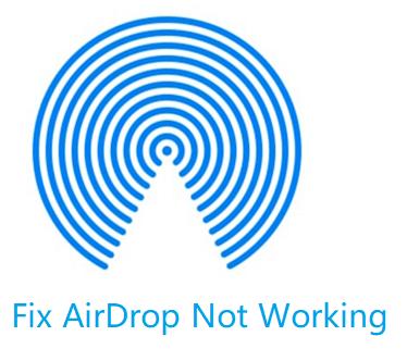 Mac에서 AirDrop이 작동하지 않는 문제 수정