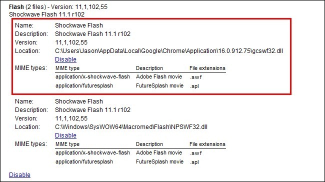 Fix Shockwave Chrome crasht Flash