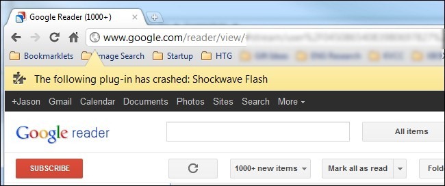 إصلاح سبب أعطال Chrome Shockwave