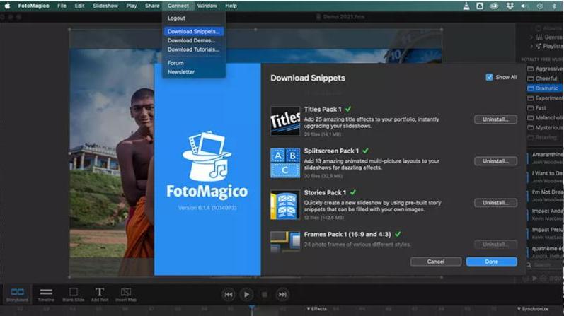FotoMagico Slideshow App