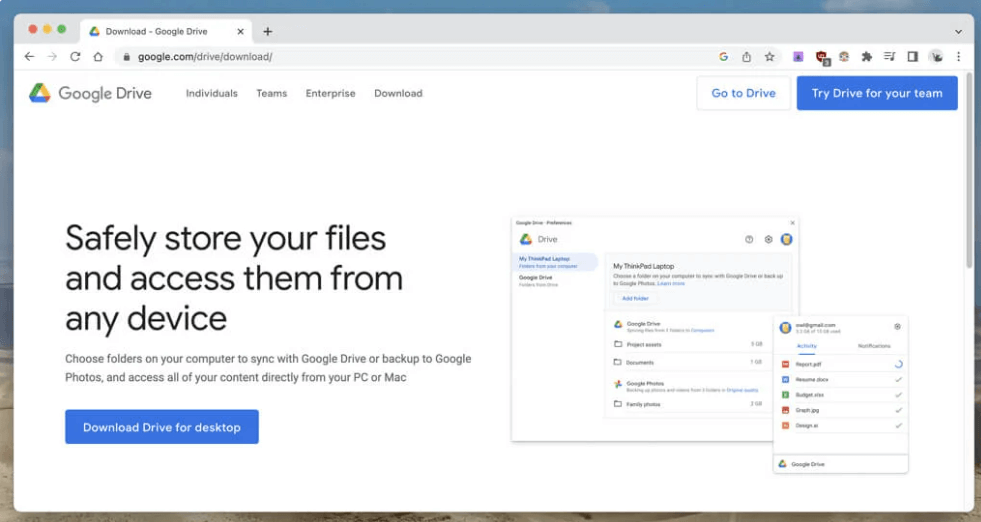 Google Drive For Mac