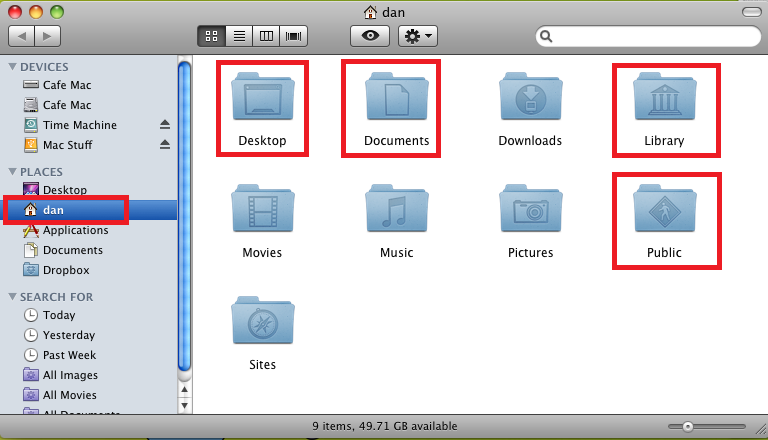 Where Is Home Folder on Mac