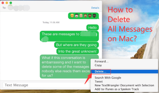 How to Delete All Messages on Mac