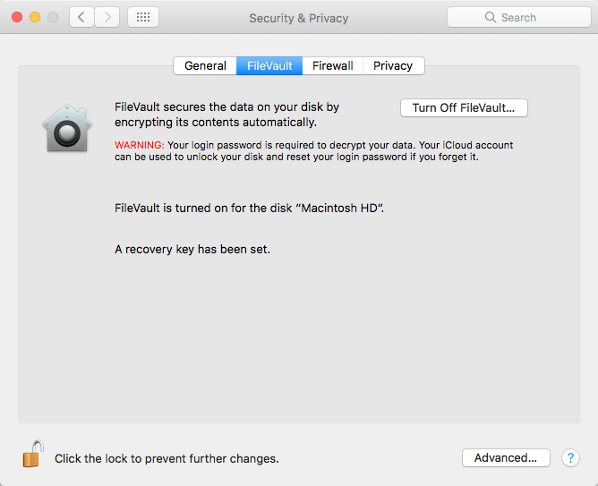 Mac 파일 볼트에서 파일을 암호화하는 방법