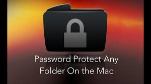 Как поставить пароль на папку Mac