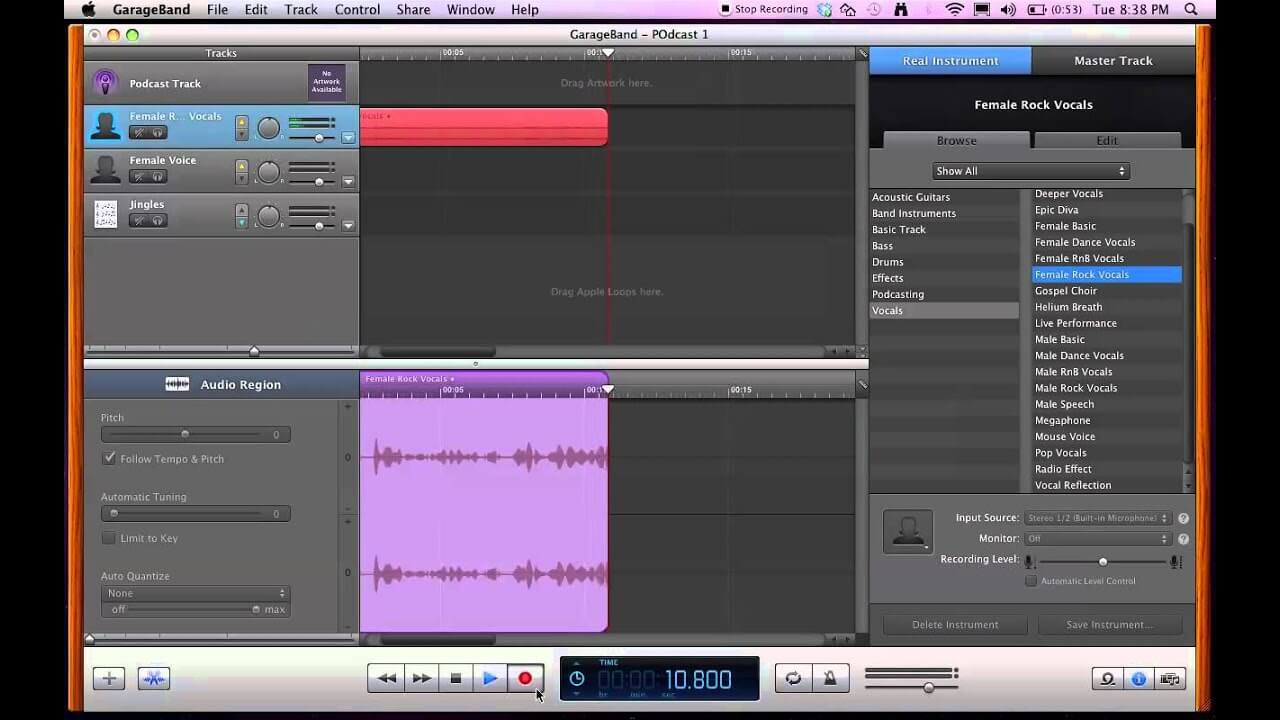 How To Record Audio On Mac Using GarageBand