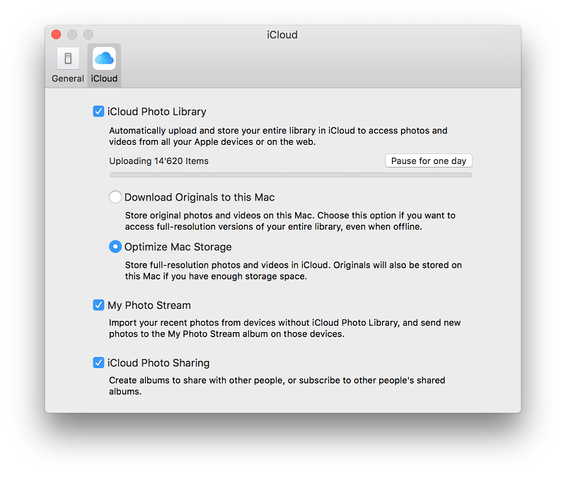 Zdjęcia iCloud nie wyświetlają się na Macu