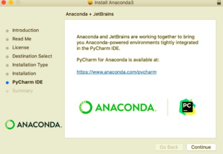 Installeer Anaconda op Mac