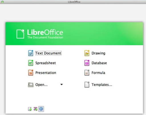 Processadores de texto para Mac LibreOffice Writer