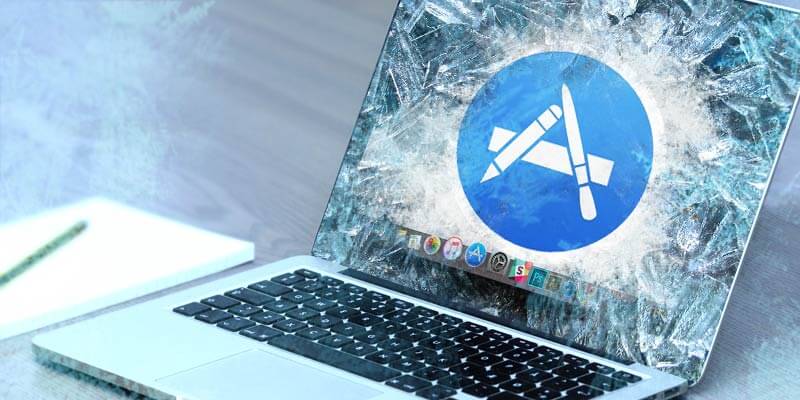 إصلاح تطبيقات Mac المجمدة