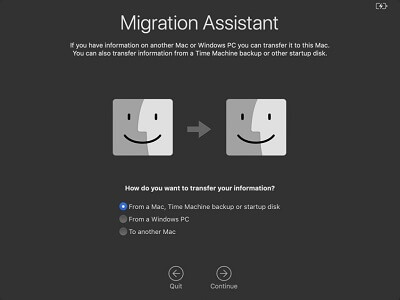 Mac Migration Assistant