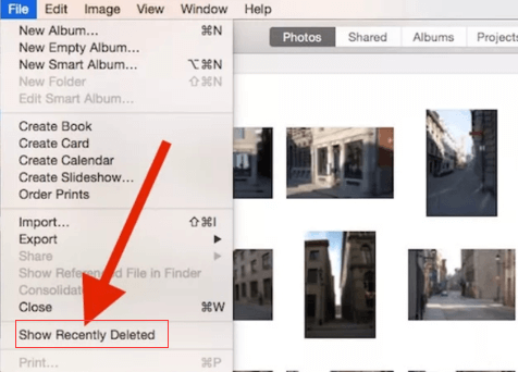 Delete Photos from iPhoto on Mac