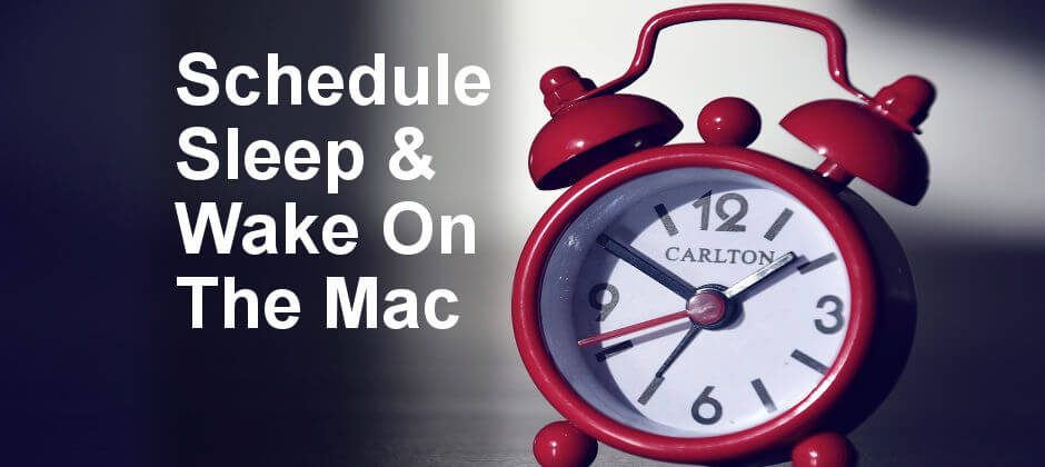 How to Set a Mac Shutdown Timer