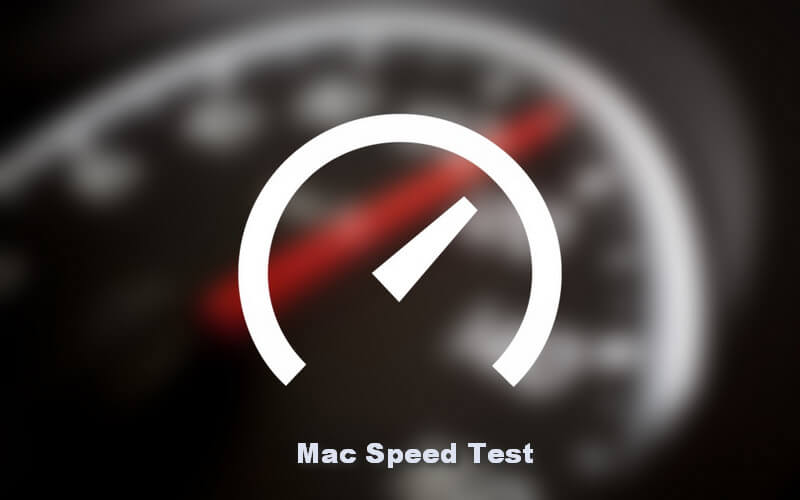 Teste de velocidade do Mac