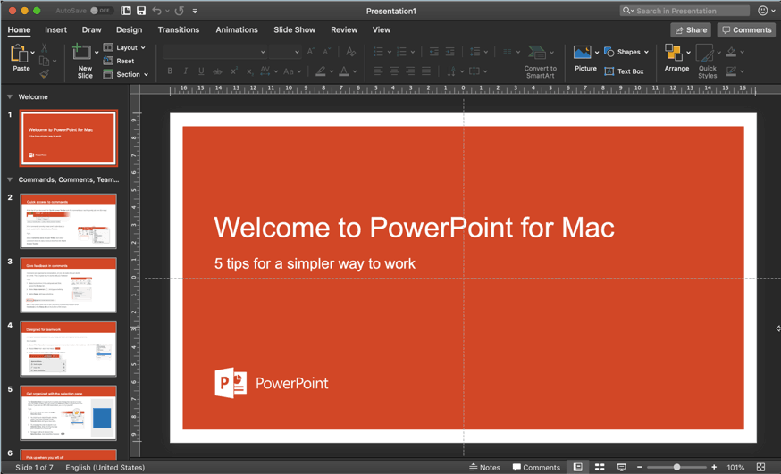 Microsoft PowerPoint Mac