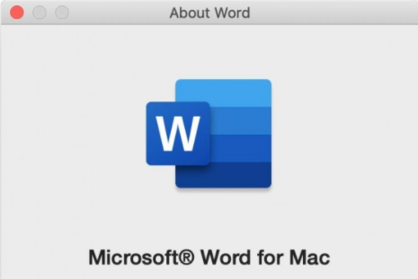 Processadores de texto para Mac MS Word 2019