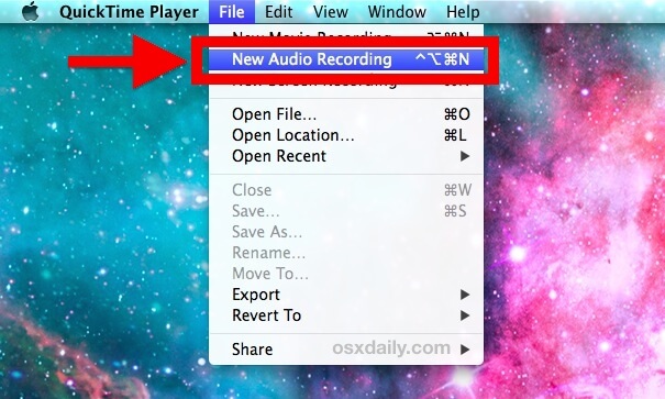 How To Record Audio On Mac Using QuickTime