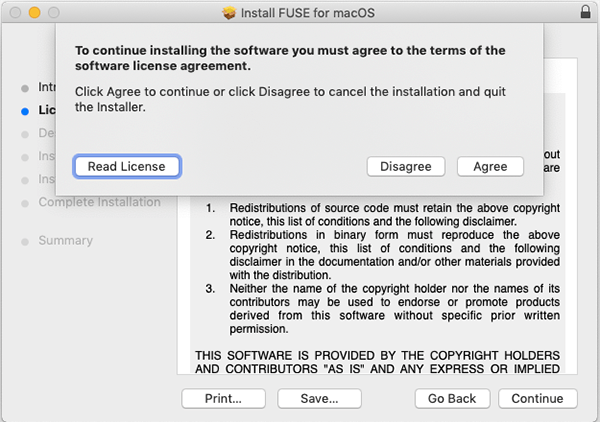 Osxfuse Install Agree