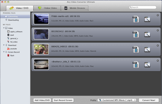 Экран записи на Mac от AVC Ultimate
