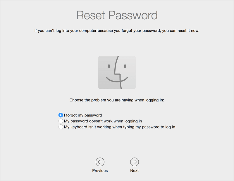 如何在Mac上重设管理员密码