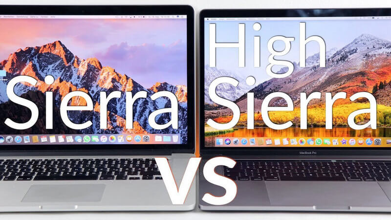 Sierra versus hoge Sierra