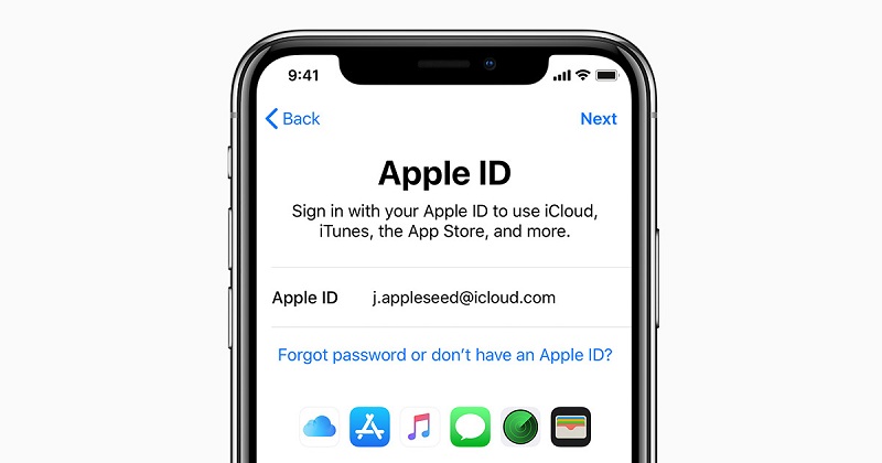 Faça login no seu ID Apple para instalar o WeChat no Mac