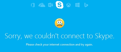 Skype nie może połączyć się z komputerem Mac