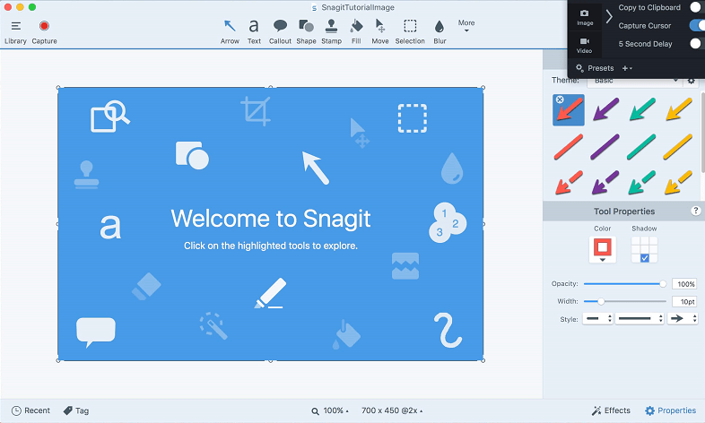 Snipping Tool для Mac Snagit