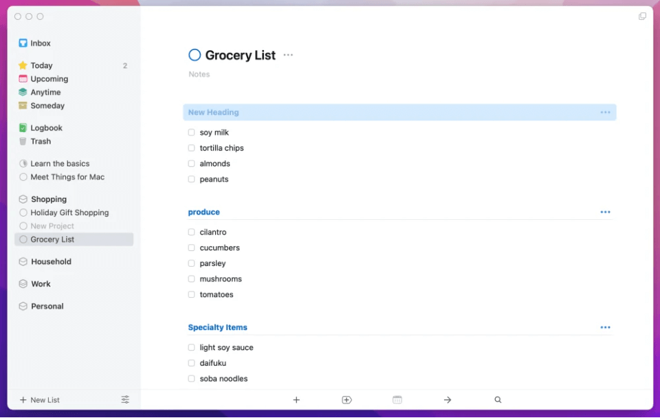 Mac Best Planner App