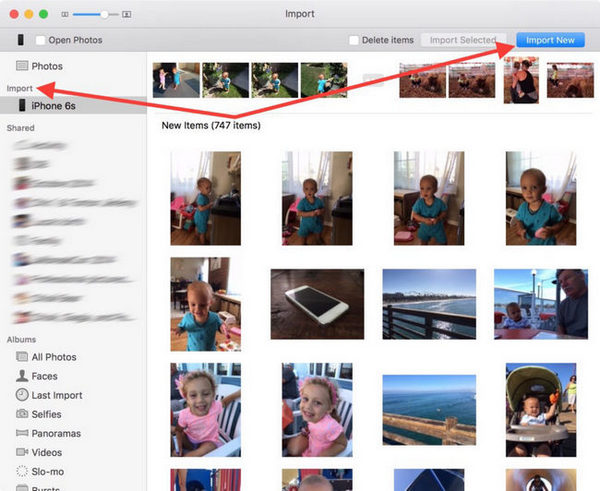 Breng iPhone-video's over naar Mac met behulp van de app Foto's