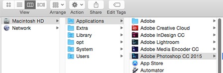 Manually Uninstall Photoshop on Mac