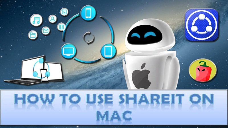 استخدام Shareit لنقل الملفات