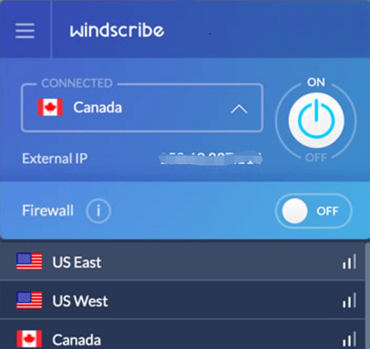 适用于Mac的Windscribe Free VPN