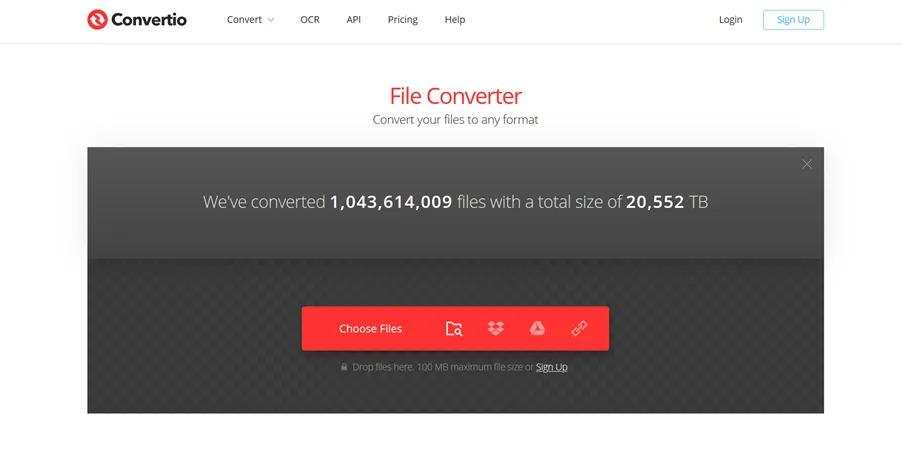 Convertio Convert PDF