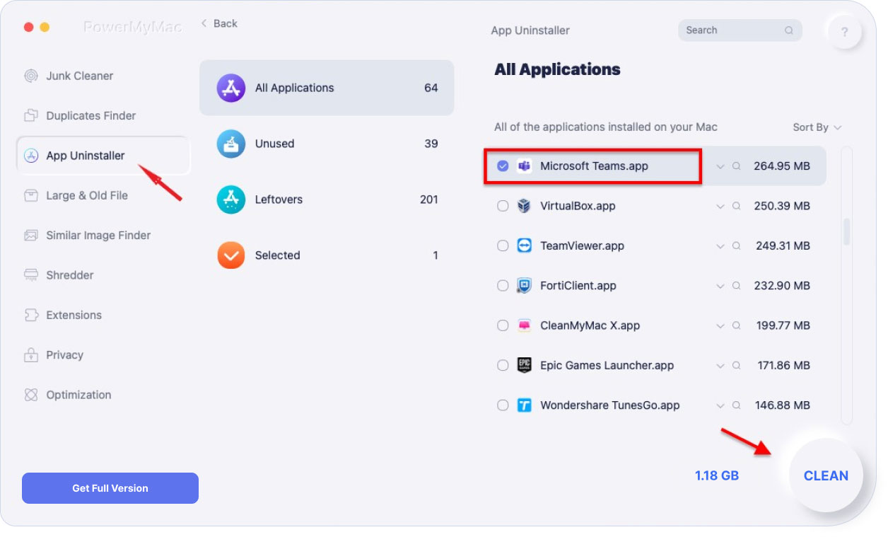 Desinstalar completamente o Microsoft Teams no Mac