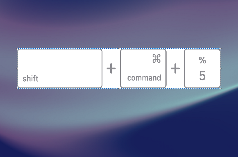 Neem een ​​Mac-scherm op zonder software