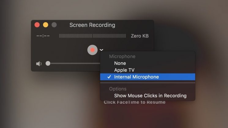 Record FaceTime Calls on Mac