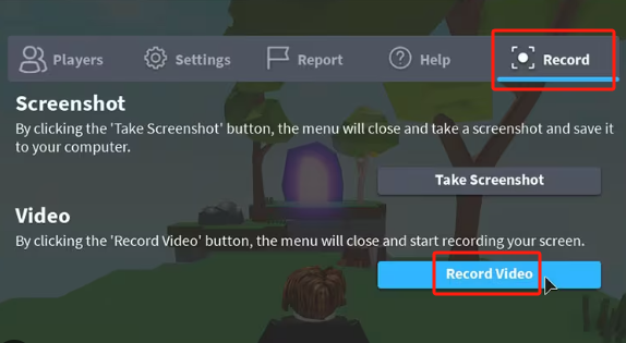 Roblox Built-in Recorder