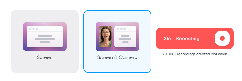 Screen Recorder with Facecam Online for Free