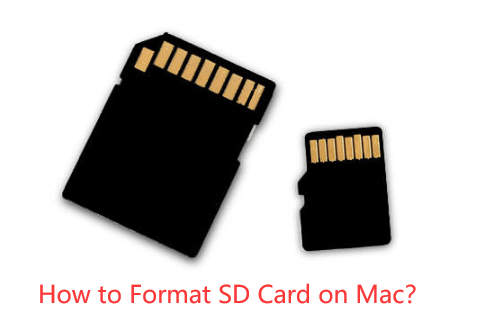 كيفية تنسيق بطاقة SD على نظام Mac