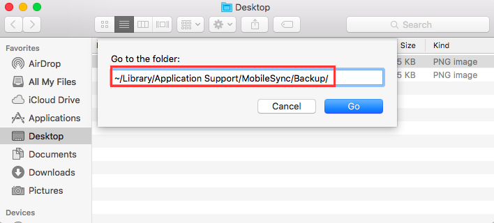 Rimuovi i vecchi backup di iPhone