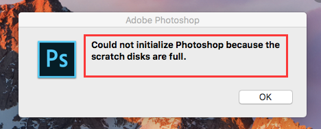 Clear Scratch Disk on Mac