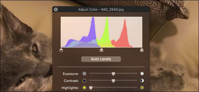 Edit JPG on Mac by Tweaking Image Colors