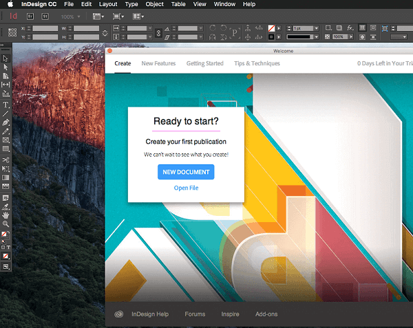 Microsoft Publisher para Mac alternativo Adobe InDesign