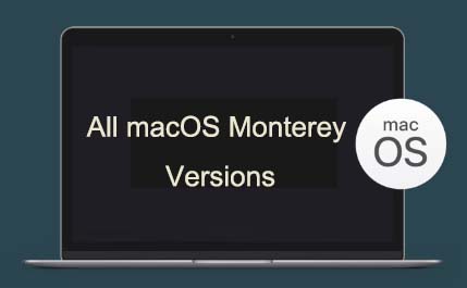 Lijst met macOS Monterey-versies