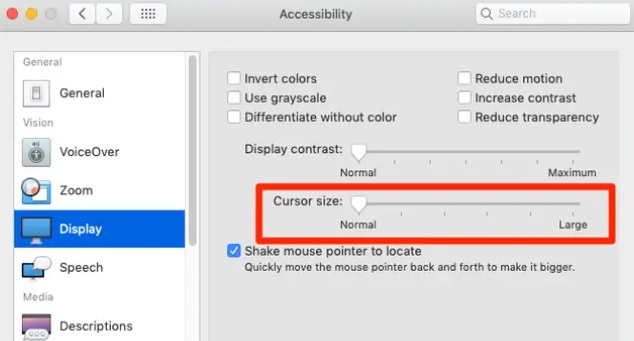 How Do I Change the Size of Cursor on Mac