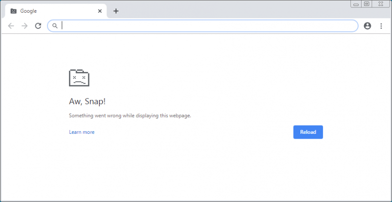 Chrome continua a bloccarsi