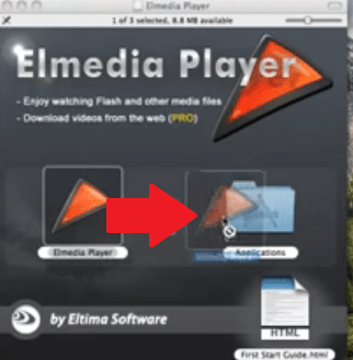 VCD-плеер для Mac Elmedia