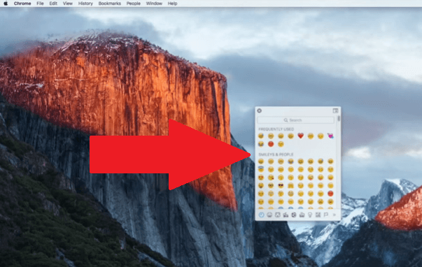Schakel Emoji-toetsenbord in op uw Mac