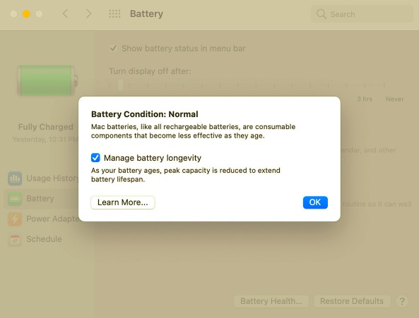 Jak długo działa bateria Macbooka?